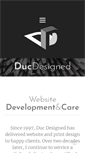 Mobile Screenshot of ducdesigned.com